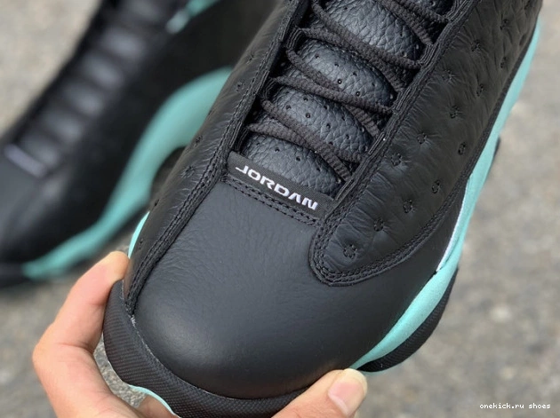 Rep Retro Black 13 Green Island Jordan 414571-030 Air 0605